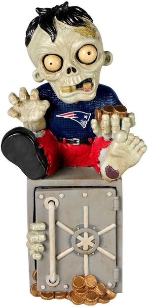 New England Patriots Zombie Figurine Bank -