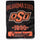 Oklahoma State Cowboys Blanket 46x60 Micro Raschel Varsity Design Rolled - The Northwest Company