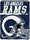 Los Angeles Rams Blanket 46x60 Micro Raschel 40 Yard Dash Design Rolled - The Northwest Company