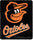 Baltimore Orioles Blanket 50x60 Fleece Wicked Design - Northwest