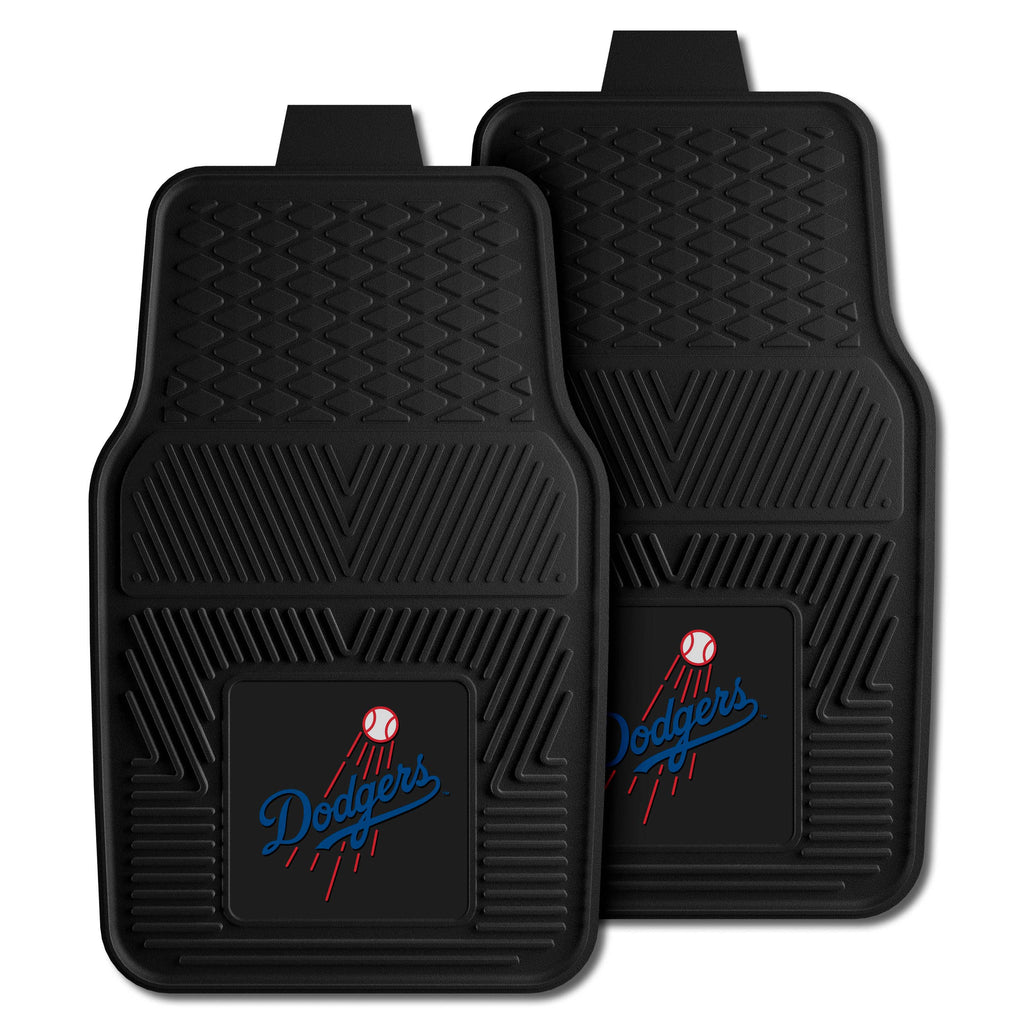 Fanmats - MLB - Los Angeles Dodgers 2-pc Vinyl Car Mat Set 17''x27''