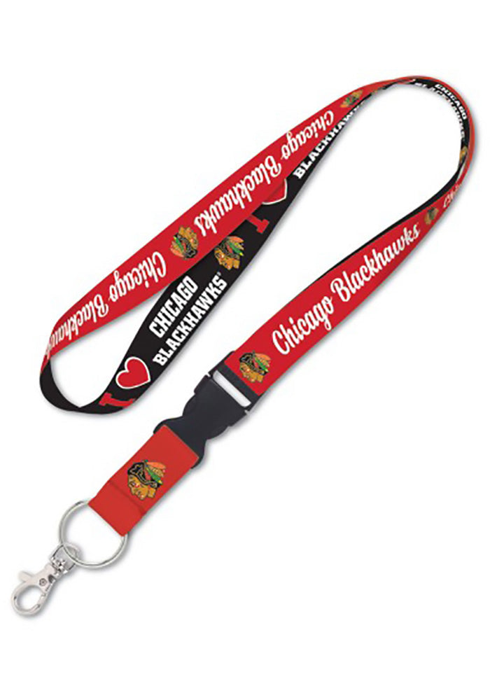 Chicago Blackhawks Lanyard with Detachable Buckle Alternate Design Special Order - WinCraft