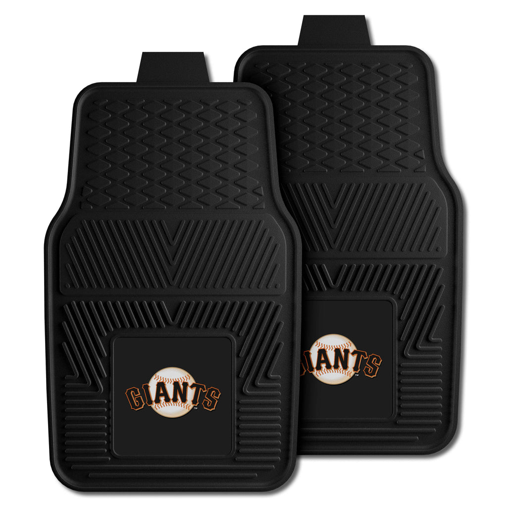 Fanmats - MLB - San Francisco Giants 2-pc Vinyl Car Mat Set 17''x27''