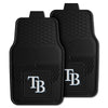 Fanmats - MLB - Tampa Bay Rays 2-pc Vinyl Car Mat Set 17''x27''