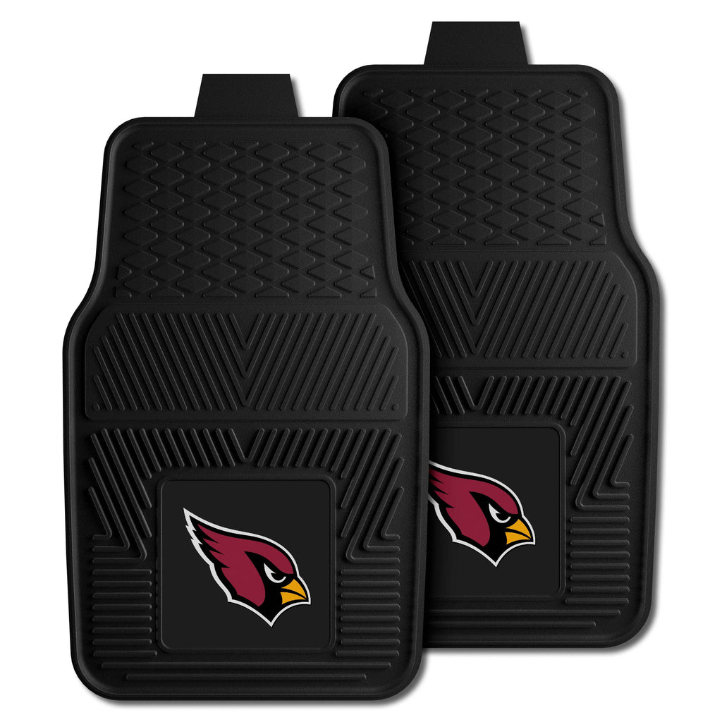 Fanmats - NFL - Arizona Cardinals 2-pc Vinyl Car Mat Set 17''x27''