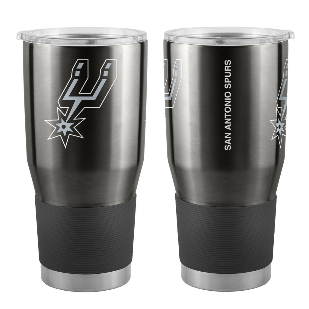 San Antonio Spurs Travel Tumbler 30oz Stainless Steel - Logo Brands