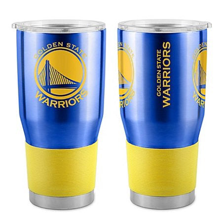 Golden State Warriors Travel Tumbler 30oz Stainless Steel - Logo Brands
