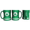 Boston Celtics Coffee Mug 14oz Sculpted Relief Team Color - Logo Brands