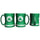 Boston Celtics Coffee Mug 14oz Sculpted Relief Team Color - Logo Brands