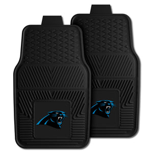 Fanmats - NFL - Carolina Panthers 2-pc Vinyl Car Mat Set 17''x27''