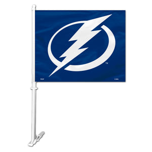 Tampa Bay Lightning Flag Car Style -