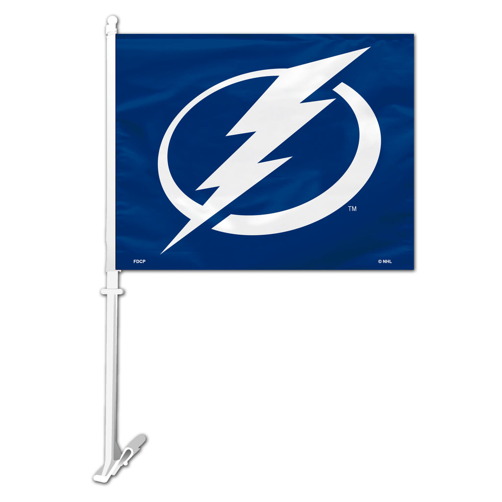 Tampa Bay Lightning Flag Car Style -
