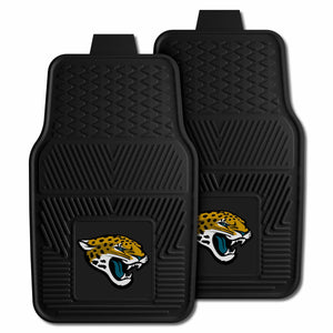 Fanmats - NFL - Jacksonville Jaguars 2-pc Vinyl Car Mat Set 17''x27''
