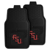 Fanmats - Florida State University 2-pc Vinyl Car Mat Set 17''x27''