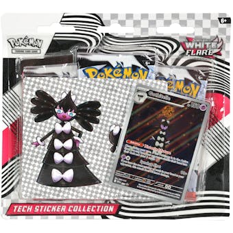 Pokemon TCG: Scarlet And Violet White Flare Three-Pack Tech Sticker Collection
