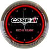 Case Ih Red And Ready Neon Clock