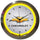 Gm Chevrolet Yellow Neon Clock