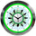 Golf Neon Clock