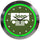 Jeep Green Neon Clock