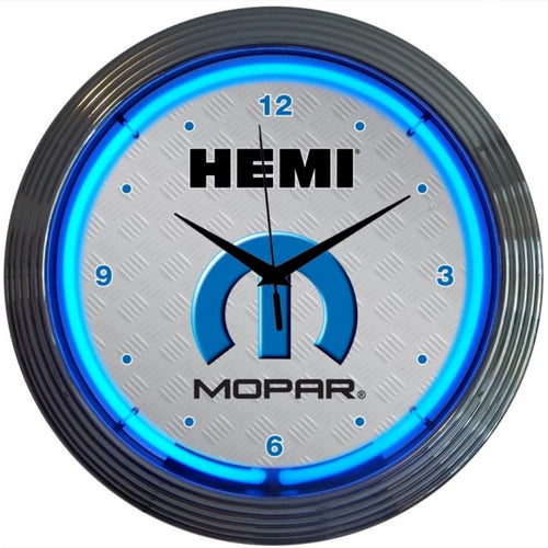 Mopar Hemi Neon Clock