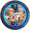 Pinball Neon Clock