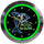 Pool Shark Neon Clock