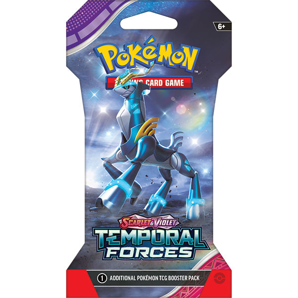 Pokemon TCG - Scarlet & Violet Temporal Forces- Sleeved Booster Pack