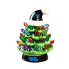 Carolina Panthers Christmas Tree 4 Inch LED Tabletop - Evergreen Enterprises