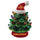 Iowa State Cyclones Christmas Tree 4 Inch LED Tabletop - Evergreen Enterprises