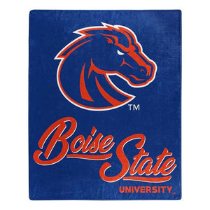Boise State Broncos Blanket 50x60 Raschel Signature Design - Northwest