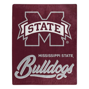 Mississippi State Bulldogs Blanket 50x60 Raschel Signature Design - Northwest