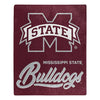 Mississippi State Bulldogs Blanket 50x60 Raschel Signature Design - Northwest