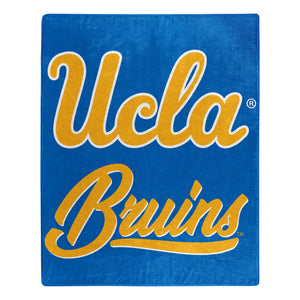UCLA Bruins Blanket 50x60 Raschel Signature Design - the Northwest Company