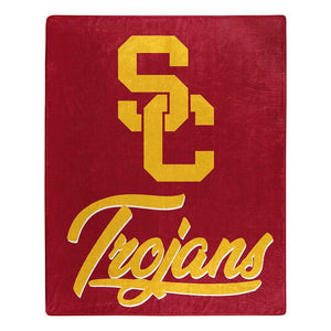 USC Trojans Blanket 60x80 Raschel Digitize Design - The Northwest Company