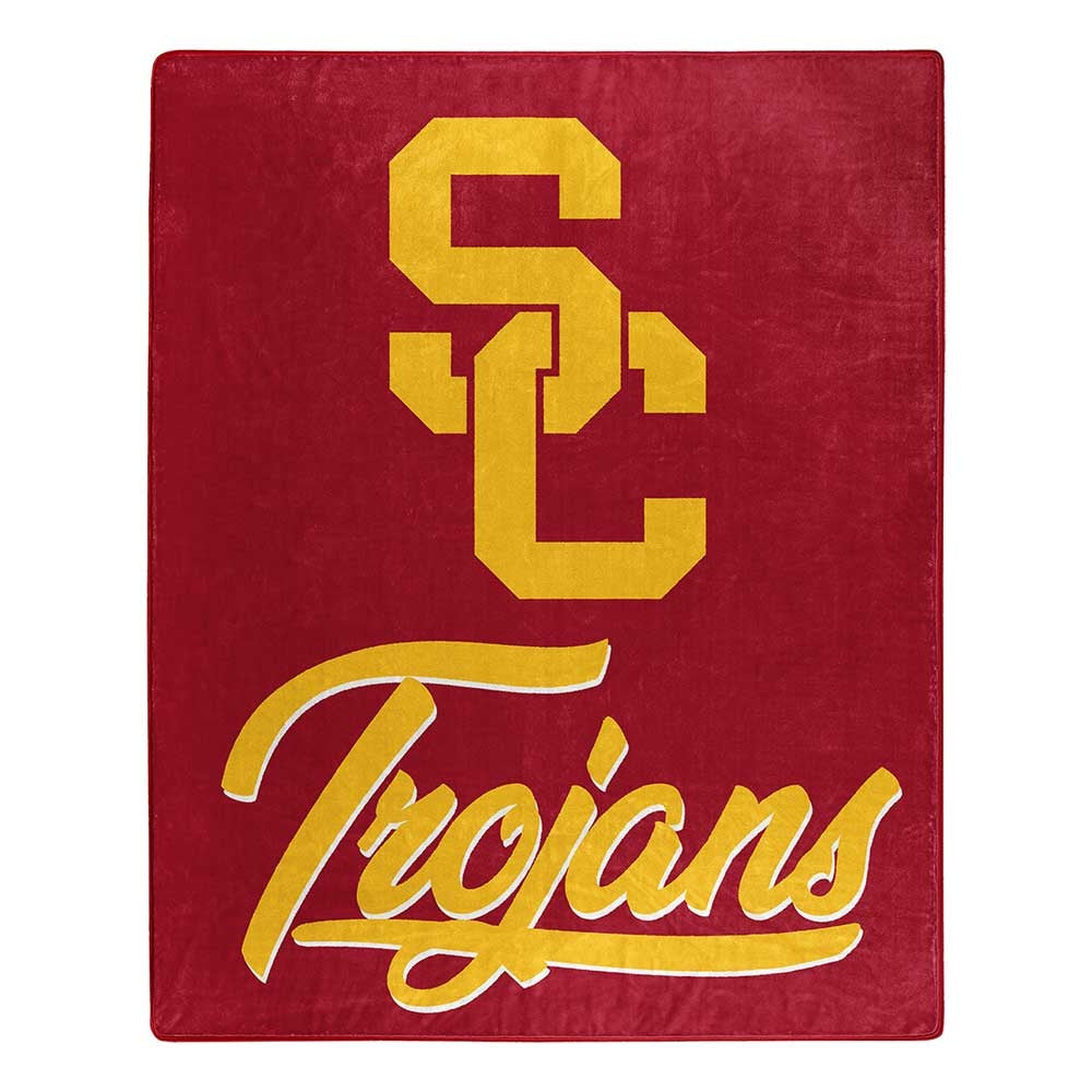 USC Trojans Blanket 50x60 Raschel Signature Design - the Northwest Company