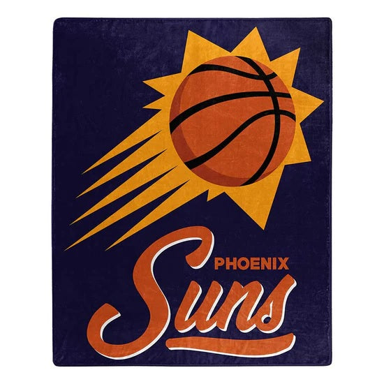 Phoenix Suns Blanket 50x60 Raschel Signature Design - Northwest