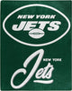 New York Jets Blanket 50x60 Raschel Signature Design - Northwest