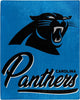 Carolina Panthers Blanket 50x60 Raschel Signature Design - Northwest