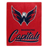 Washington Capitals Blanket 50x60 Raschel Signature Design - Northwest