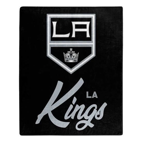 Los Angeles Kings Blanket 50x60 Raschel Signature Design - Northwest