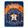 Houston Astros Blanket 46x60 Micro Raschel Dimensional Design Rolled - The Northwest Company