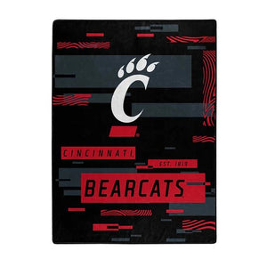 Cincinnati Bearcats Blanket 60x80 Raschel Digitize Design - The Northwest Company