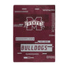 Mississippi State Bulldogs Blanket 60x80 Raschel Digitize Design - The Northwest Company