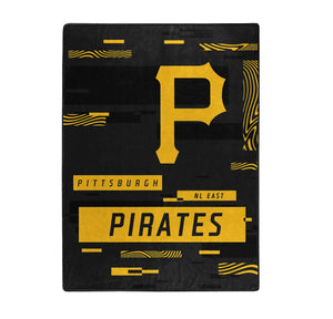 Pittsburgh Pirates Blanket 60x80 Raschel Digitize Design - The Northwest Company