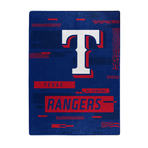 Texas Rangers Blanket 60x80 Raschel Digitize Design - The Northwest Company