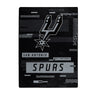 San Antonio Spurs Blanket 60x80 Raschel Digitize Design - The Northwest Company