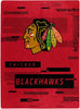 Chicago Blackhawks Blanket 60x80 Raschel Digitize Design - The Northwest Company