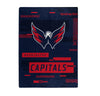 Washington Capitals Blanket 60x80 Raschel Digitize Design - The Northwest Company