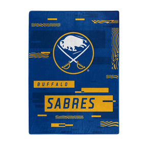 Buffalo Sabres Blanket 60x80 Raschel Digitize Design - The Northwest Company