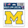 Michigan Wolverines Decal 3x4 Multi Use - WinCraft